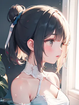 千百度回首灯火阑珊处：爱眼护眼绘画作品的光影与心灵之旅