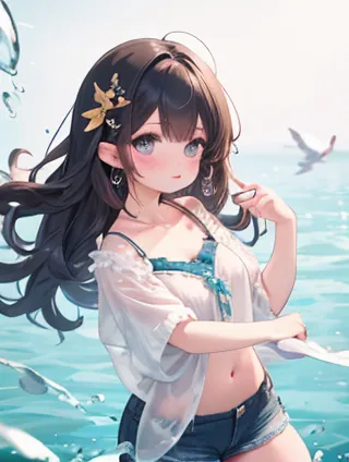 卖油翁与夕阳晚霞：技艺与自然的交响